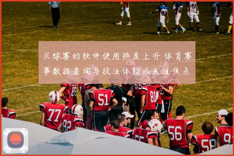 买球赛的软件使用热度上升 体育赛事数据查询与投注体验成关注焦点